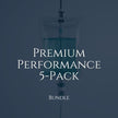 Premium Performance 5-Pack - Bundle